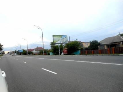 Білборд, Бігборд (Борд)  A у Бровари, 6х3  м. Бровари, вул. Київська, 59, за 50м до автобусної зупинки, за 490м до перехрестя з вул. Євгенія Зеленського, через 320м після повороту на вул. Сєрова та магазину "Фора" Фото 1