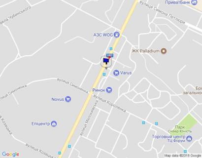 Билборд B в Бровары, 6х3   м. Бровари, вул. Київська, біля автобусної зупинки та магазину "Varus", заїзд на ринок, через 110м після повороту до магазину "АТБ", через 185м після АЗС "WOG", через 205м після повороту на вул. Василя Стефаника, за 130м до повороту на вул. Василя схема