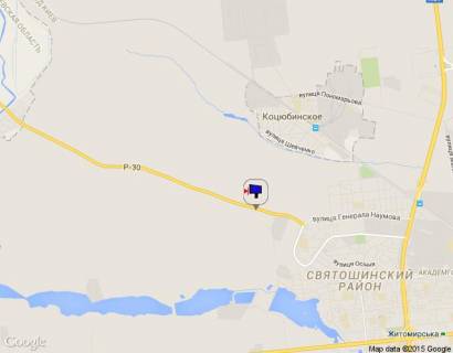 Білборд, Бігборд (Борд)  A у Ірпені Ірпінь- Київ, мм 1 + 150 від вул. Генерала Наумова, напрямок на Київ схема