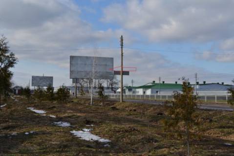 Билборд B в Умане, 6х3  м. Умань, вул. Дерев'янка, через 80м після автобусної зупинки та 200м після розв'язки з вул. Теплична, за 500м до виїзду на трасу М-12  фото