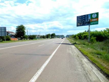 Билборд A в Калиновке, 6х3  с. Калинівка, чернігівська траса, траса М-01 "Київ-Чернігів-Нові Яриловичі", км 31+050 ліво, біля VEKA Україна, за 365м до повороту на вул. Ігорєва фото 1