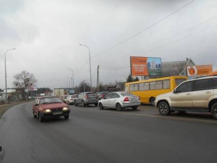 Білборд, Бігборд (Борд)  A у Ірпені м. Ірпінь, траса М-07, км 23+450 право, після офісу ЖК "Гостомель Різіденс", за 125м до АЗС ОККО, за 300м до розвилки  Ірпінь-Буча-Гостомель Фото 1