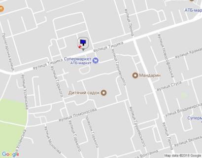 Білборд, Бігборд (Борд)  B у Умані м. Умань, вул. Тищика, 13а, біля відділення Нової Пошти №7, за 90м до магазину АТБ та 145м до повороту на вул. Грушевського, через 170м після автобусної зупинки та повороту на вул. Горького схема