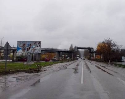 Билборд B в Обухове м. Обухів, вул.Промислова, поворот до Заводу пористих матеріалів "АЕРОК"; фото 1