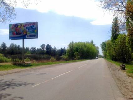 Білборд, Бігборд (Борд)  B у Рожнах с. Рожни, за зупинкою, перед поворотом на кладовище, в'їзд з Літок, перед вул.Леніна Фото 1