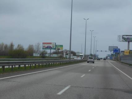 Билборд B в Київських трасах, 6х3  с. Мила, траса М-06 "Київ-Чоп" (Житомир), км 26+650 ліво, через 400м після магазину "Фора", біля садового центру фото 1