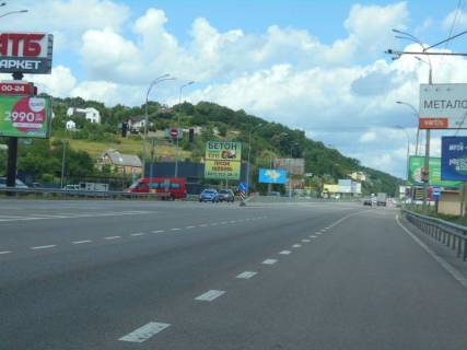 Билборд B в Лісники (Лісники), 6х3  Дніпровське шосе, траса Н-01 "Київ-Знам'янка", км 20+750 право, через 50м після повороту на с. Лісники та магазину АТБ, ринок, верх фото 1