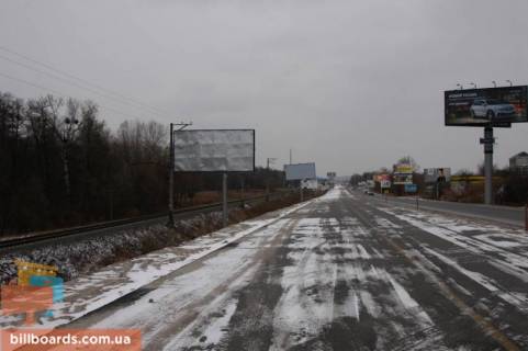 Білборд, Бігборд (Борд)  B у с. Лісники Дніпровське шосе, 250 м після поворота на с. Лісники, траса Н-01 "Київ-Знам'янка", км 20+300 ліво Фото 1
