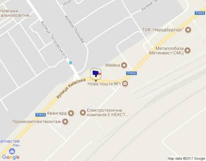 Билборд B в Вишневое м. Вишневе, вул. Київська, 27-Г, автобусна зупинка, за 80м до розв'язки на с. Святопетрівське схема