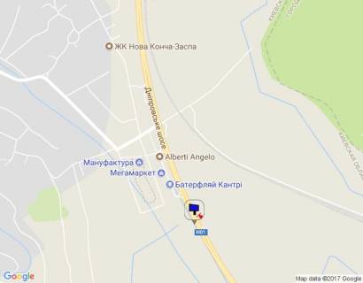 Билборд B в Київських трасах, 6х3  Дніпровське шосе, траса Н-01 "Київ-Знам'янка", км 24+150 право, за 500м до повороту на с. Ходосівку та АЗС UPG, за 150м до ТЦ "МегаМаркет", через 100м після ТЦ "Аракс" схема