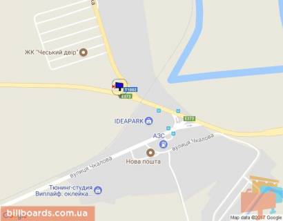 Билборд A в Ирпене, 6х3  м. Ірпінь, траса М-07 "Київ-Ковель", км 23+875 ліво, вул. Свято-Покровська, 24А, розвилка Ірпінь-Гостомель-Буча, на світлофорі, ЖК "Друзі", перед поворотом на Ірпінь, верх схема