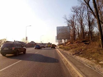 Билборд A в Гостомеле, 6х3  смт. Гостомель, траса М-07 "Київ-Ковель", км 22+500 право, вул. Кулішова, 33, перед поворотом на с. Горенка, за 225м до автобусної зупинки "Горенка", верх фото 1