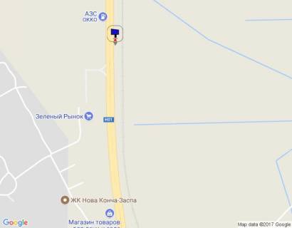 Билборд A в Ходосовке, 6х3  Дніпровське шосе, траса Н-01 "Київ-Знам'янка", км 22+700 ліво схема