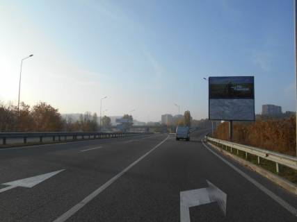 Билборд A в Обухове км. 43+50 праворуч(Н-01 Київ-Знамянка); В'їзд в м.Обухів із Києва фото 1