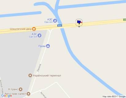 Билборд B в Копилові, 6х3  с. Копилів, траса М-06 "Київ-Чоп" (Житомир), км 45+020 ліво, митні склади, завод "Ruukki", перед рестораном "Шашличний Двір", Київська Регіональна Митниця схема