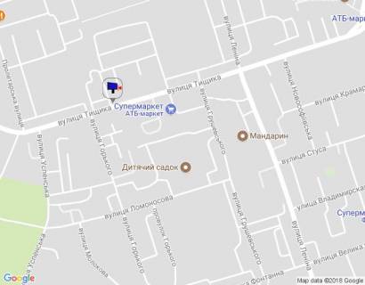 Билборд A в Умане м. Умань, вул. Тищика, 13, навпроти будинку 52, через 195м після магазину АТБ та 250м після повороту на вул. Грушевського, за 65м до автобусної зупинки та повороту на вул. Горького схема