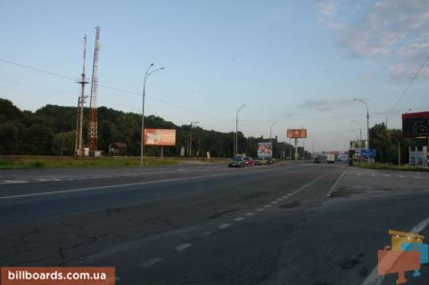 Білборд, Бігборд (Борд)  B у с. Лісники, 6х3  Дніпровське шосе, поворот на с. Лісники, траса Н-01 "Київ-Знам'янка", км 20 + 680 ліво Фото 1