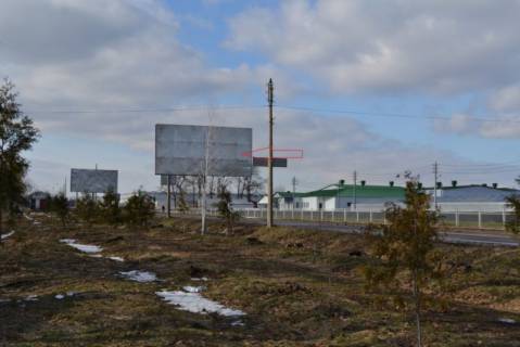 Білборд, Бігборд (Борд)  B у Умані м. Умань, вул. Дерев'янка, через 80м після автобусної зупинки та 200м після розв'язки з вул. Теплична, за 500м до виїзду на трасу М-12  Фото 1