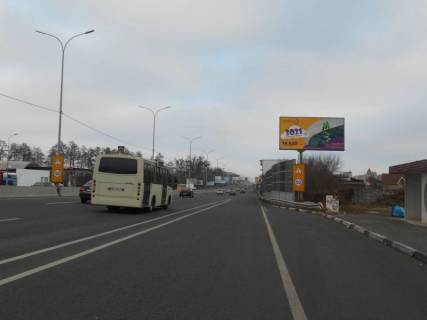 Білборд, Бігборд (Борд)  A у Чабани с. Чабани, траса М-05 Київ-Одеса, км 16+485 ліво, біля автобусної зупинки, навпроти заїзду на  АЗС Marshal, через 80м після повороту на вул. Кірова Фото 1