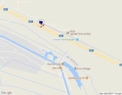 Білборд, Бігборд (Борд)  B у с. Нові Безрадичі Новообухівська траса, км 35+600 право схема