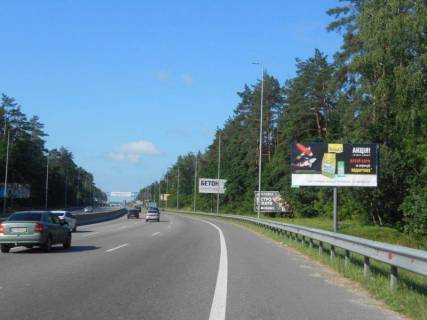 Билборд A в с. Вита-Почтовая, 6х3  c. Віта-Поштова, траса М-05 Київ-Одеса, км 23+020 право, через 980м після повороту на Боярку фото 1