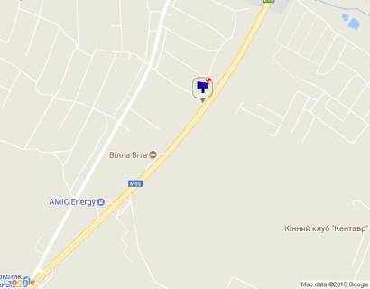 Билборд A в с. Вита-Почтовая, 6х3  с. Віта-Поштова, траса М-05 Київ-Одеса, км 20+570 право, за 600м до магазину Сільпо та 870м до АЗС БРСМ, верх схема
