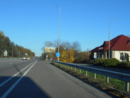 Білборд, Бігборд (Борд)  A у Калинівка, 6х3  смт. Калинівка, траса М-05 Київ-Одеса, км 30+000 ліво, через 200м після АЗС АМІК, через 350м після автобусної зупинки "ст. Зоря", через 750м після повороту на вул. Залізнична Фото 1