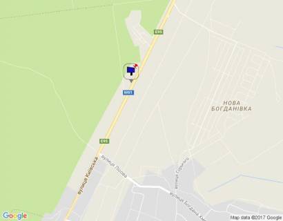 Билборд A в Київських трасах, 6х3  с. Нова Богданівка, чернігівська траса, траса М-01 "Київ-Чернігів-Нові Яриловичі", км 46+750 ліво, за 1.1км до повороту на вул. Лісова та с. Богданівка, через 1.3км після повороту на с. Нова Богданівка схема