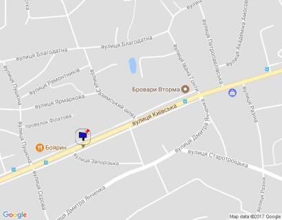 Білборд, Бігборд (Борд)  B у Бровари м. Бровари, вул. Київська, 108, за 30м до повороту на вул. Запорізька, через 180м після повороту на вул. Леонтовича та через 210м після повороту на вул. Зазимський шлях схема