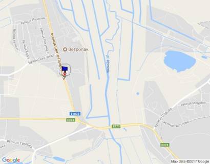 Билборд A в Гостомеле, 6х3  м. Гостомель, вул. Свято-Покровська, 64Б, за 200м до автобусної зупинки, навпроти парку "Щасливий" схема