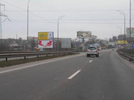 Білборд, Бігборд (Борд)  B у Ірпені м. Ірпінь, траса М-07, км 22+850 право, міст через р. Ірпінка, через 900м після розвилки Ірпінь-Гостомель-Буча, ЖК "Гостомель Резіденс", верх Фото 1