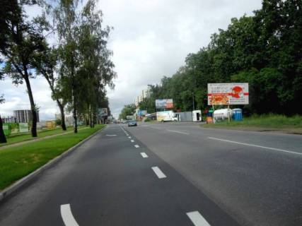 Билборд A в Софиевской Борщаговке, 6х3  с. Софіївська Борщагівка, траса Р-04 "Київ-Бишів-Звенигородка", км 2+650 право, вул. Соборна (Леніна), за 300м до ЖК "Софія Клубний", за 450м до ЖК "Софіївський квартал" та ЖК "Софія" фото 1