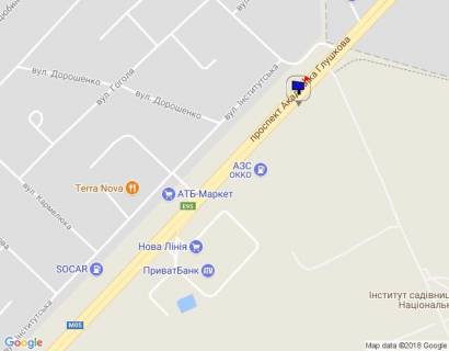 Білборд, Бігборд (Борд)  B у Гатному, 6х3  с. Чабани, кінець проспекту Академіка Глушкова, траса М-05 Київ-Одеса, км 13+550 ліво, виїзд з Києва, навпроти АЗС UPG, ФОРА, перед ЖК Одеський Квартал, в радіусі 300м АЗС ОККО, Нова Лінія, АТБ, верх схема