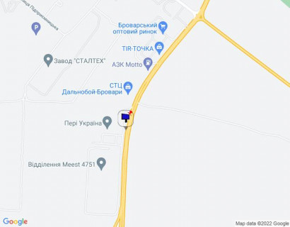 Білборд, Бігборд (Борд)  A у Бровари, 6х3  м. Бровари, траса М-01 "Київ-Чернігів-Нові Яриловичі", км 26+850 ліво, об'їзд м. Бровари, за 850м до розв'язки з трасою Р-03 (Північно-Східний об'їзд м. Київ), через 400м після АЗС Motto, через 900м після перехрестя з вул. Сергія Москаленка та схема