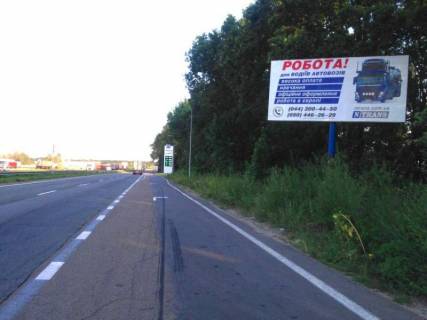 Билборд A в с. Калиновка об'їзд м. Бровари, траса М-01, км 34+800 ліво, с.Калинівка, термінал Raben,  "Флагман СіФуд", "Транс Логістік", перед АЗС "Авантаж" фото 1