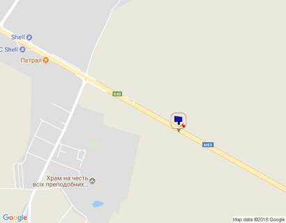 Білборд, Бігборд (Борд)  B у Березані, 6х3  м. Березань, харківська траса, траса М-03 "Київ-Харків", км 77+400 право, КПП ДАІ Березань схема