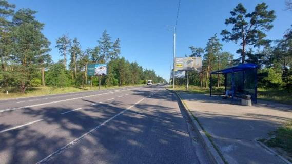 Білборд, Бігборд (Борд)  B у , Козин (Козин), 6х3  Конча-Заспа, траса Р-01, км 28+950 право, котеджне містечко "РОМАНОВО", комплекс "Сезони SPA", ресторан "Giardino", супермаркет "Wine Time" Фото 1