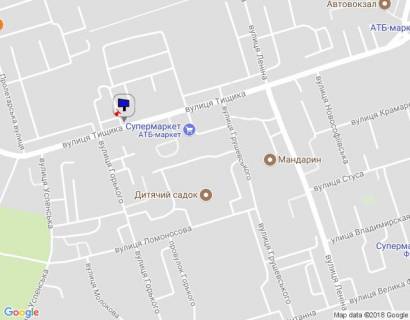 Білборд, Бігборд (Борд)  B у Умані м. Умань, вул. Тищика, 13, навпроти будинку 52, за 195м до магазину АТБ та 250м до повороту на вул. Грушевського, через 65м після автобусної зупинки та повороту на вул. Горького схема