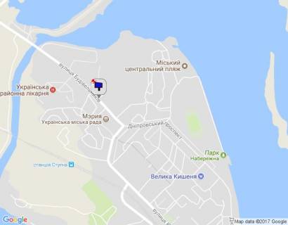 Білборд, Бігборд (Борд)  B у Українці, 6х3  м. Українка, вул. Будівельників, 8, через 150м після ЖК "Українка", за 250м до розвилки з Дніпровським проспектом схема