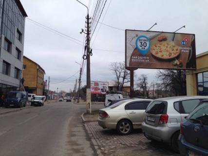 Билборд A в Ирпене м. Ірпінь, вул. Антонова, навпроти будинку 3, навпроти ТЦ "LEX", навпроти автобусної зупинки, поворот на вул. Полтавська  фото 1