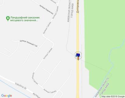 Білборд, Бігборд (Борд)  A у с. Лісники, 6х3  Дніпровське шосе, траса Н-01 "Київ-Знам'янка", км 20+370 ліво, в'їзд в Київ, верх схема