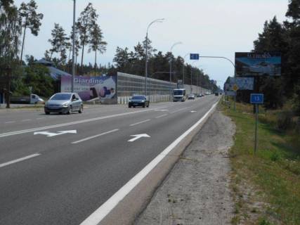 Білборд, Бігборд (Борд)  A у , Козин (Козин), 6х3  Конча-Заспа, траса Р-01, км 29+000 право, котеджне містечко "РОМАНОВО", комплекс "Сезони SPA", ресторан "Giardino", супермаркет "Wine Time" Фото 1