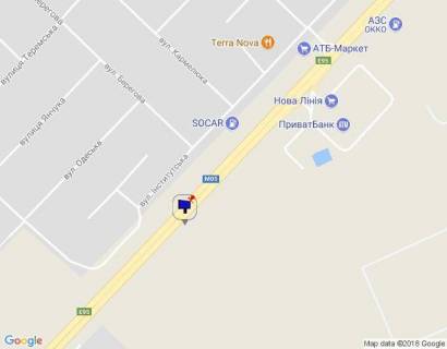 Білборд, Бігборд (Борд)  B у Гатному, 6х3  с. Чабани, траса М-05 Київ-Одеса, км 14+365 ліво, перед ЖК Атріа Сіті, перед представництвом REHAU, через 250м після АЗС SOCAR, через 300м після Нової Лінії та магазину АТБ, за 500м до вул. Машинобудівників, низ схема