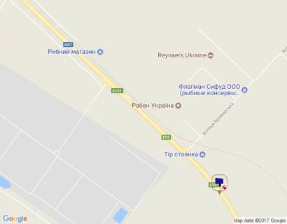 Білборд, Бігборд (Борд)  B у Калинівка, 6х3  с. Калинівка, траса М-01 "Київ-Чернігів-Нові Яриловичі", км 34+450 ліво, об'їзд м. Бровари, навпроти Бауміт-Україна, за 350м до повороту на вул. Броварська та Рабен Україна схема