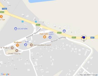 Білборд, Бігборд (Борд)  A у Ірпені м. Ірпінь, траса М-07, км 23+400 ліво, вул. Свято-Покровська, 2а, перед мостом через р. Ірпінка, навпроти офісу ЖК "Гостомель Резіденс", 150м за АЗС ОККО, верх схема