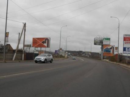 Билборд B в Ирпене м. Ірпінь, траса М-07, км 23+450 право, перед офісом ЖК "Гостомель Різіденс", 125м після АЗС ОККО фото 1