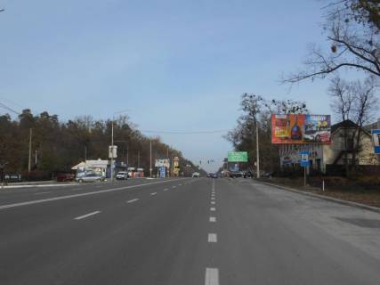 Билборд A в Бровары м. Бровари, вул. Київська, 326, навпроти кафе "У лісі", через 70м після розвилки з вул. Металургів, за 120м до повороту на вул. Лісова фото 1