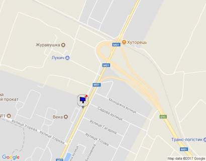 Билборд A в Калиновке, 6х3  с. Калинівка, чернігівська траса, траса М-01 "Київ-Чернігів-Нові Яриловичі", км 31+050 ліво, біля VEKA Україна, за 365м до повороту на вул. Ігорєва схема