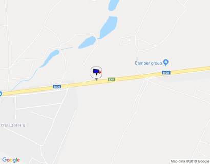 Билборд A в Гурівщині, 6х3  с. Гурівщина, траса М-06 "Київ-Чоп" (Житомир), км 30+350 право, в'їзд в с. Гурівщина, через 700м після "Camper group" схема