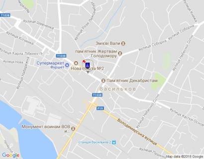 Ситилайт A в Василькове м. Васильків, вул. Грушевського, 13, Укртелеком схема